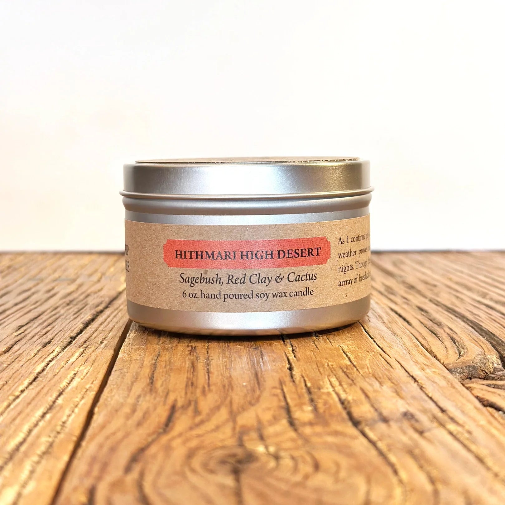 Cantrip Candles, 6 oz Tin (Choose Your Scent)