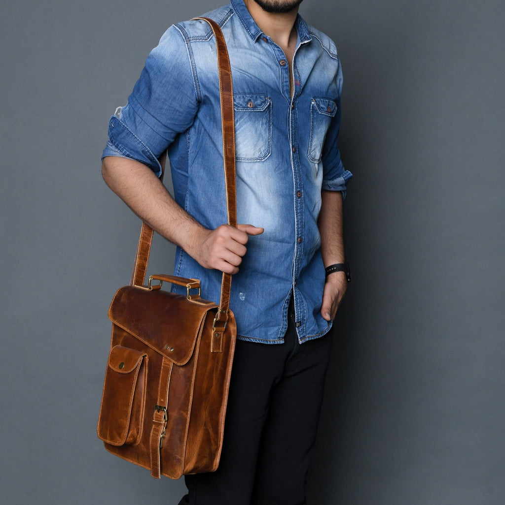Vintage Explorer Crossbody Bag