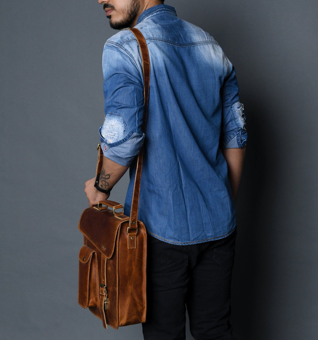 Vintage Explorer Crossbody Bag
