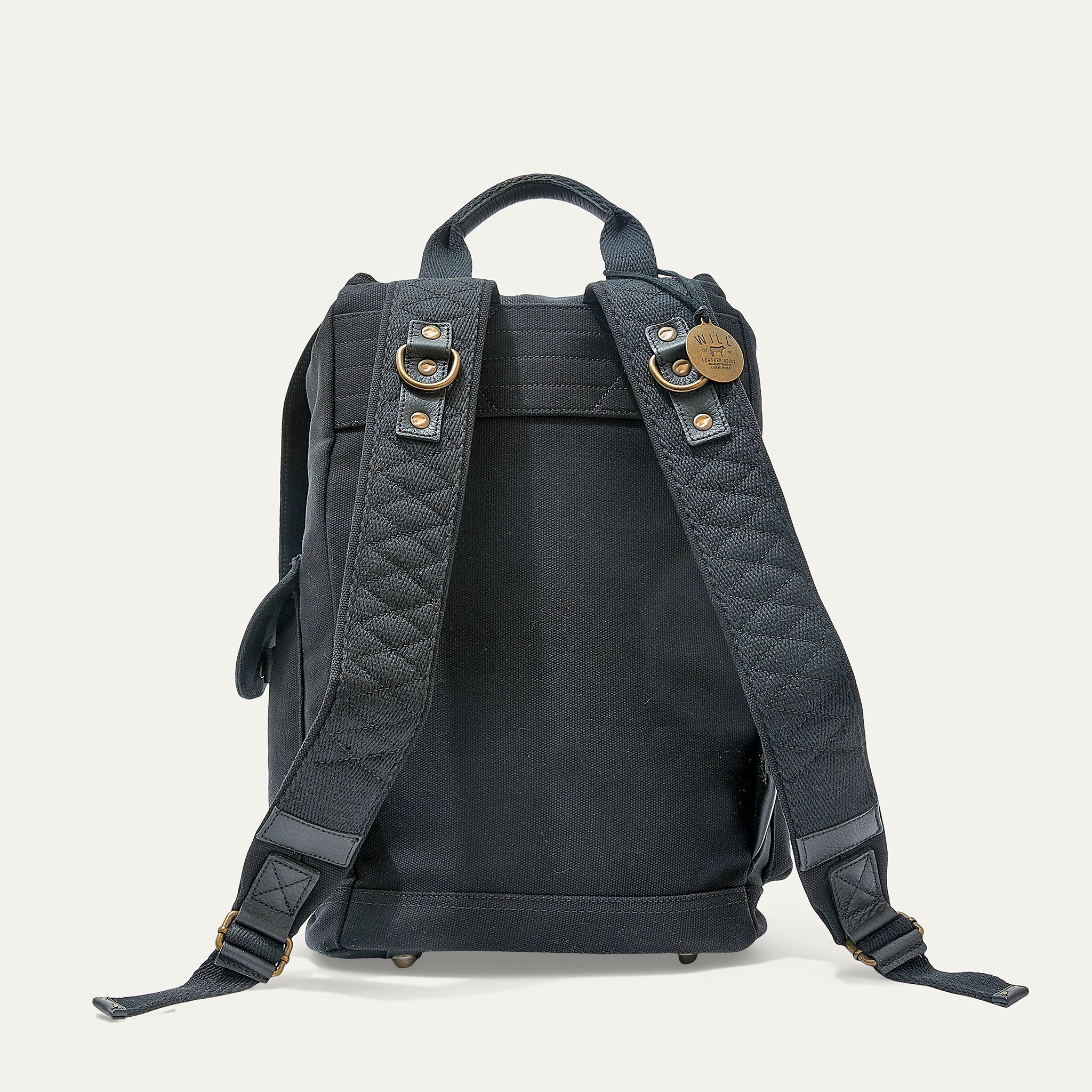 Lennon Canvas and Leather Backpack