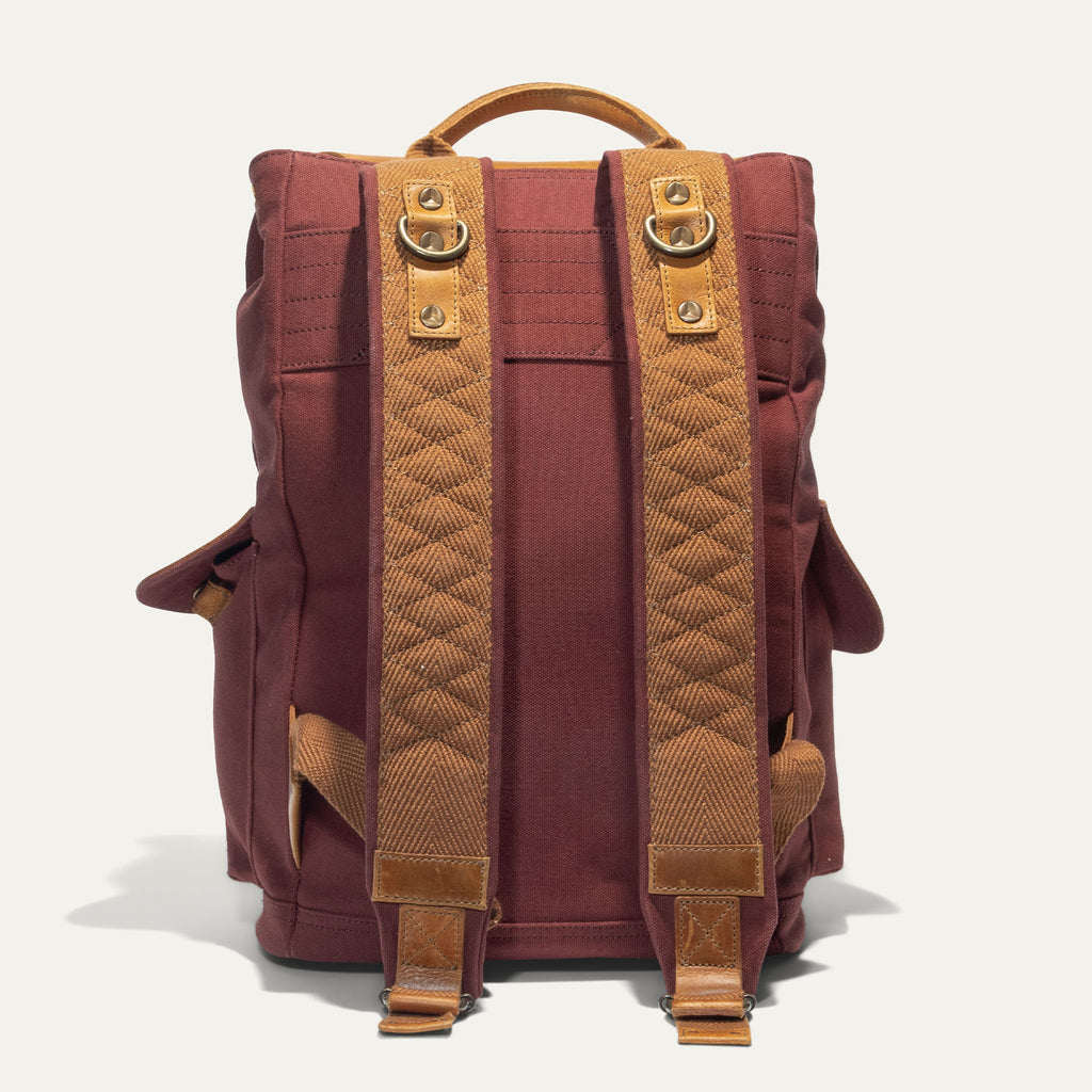 Lennon Canvas and Leather Backpack