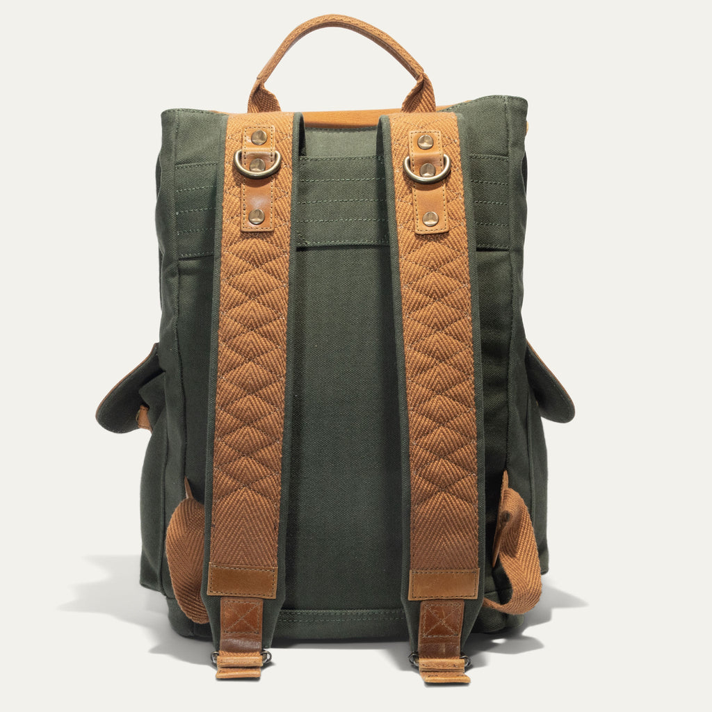 Lennon Canvas and Leather Backpack