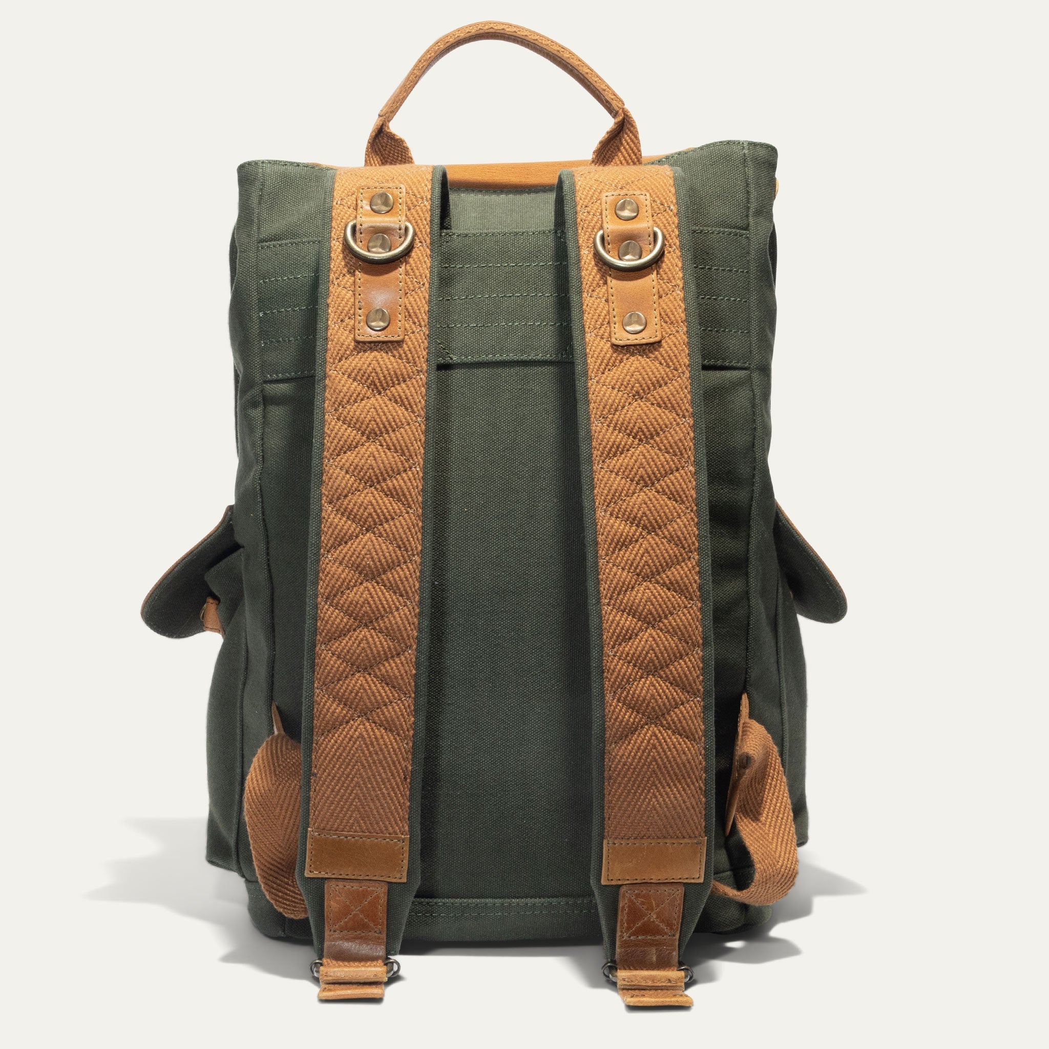 Lennon Canvas and Leather Backpack