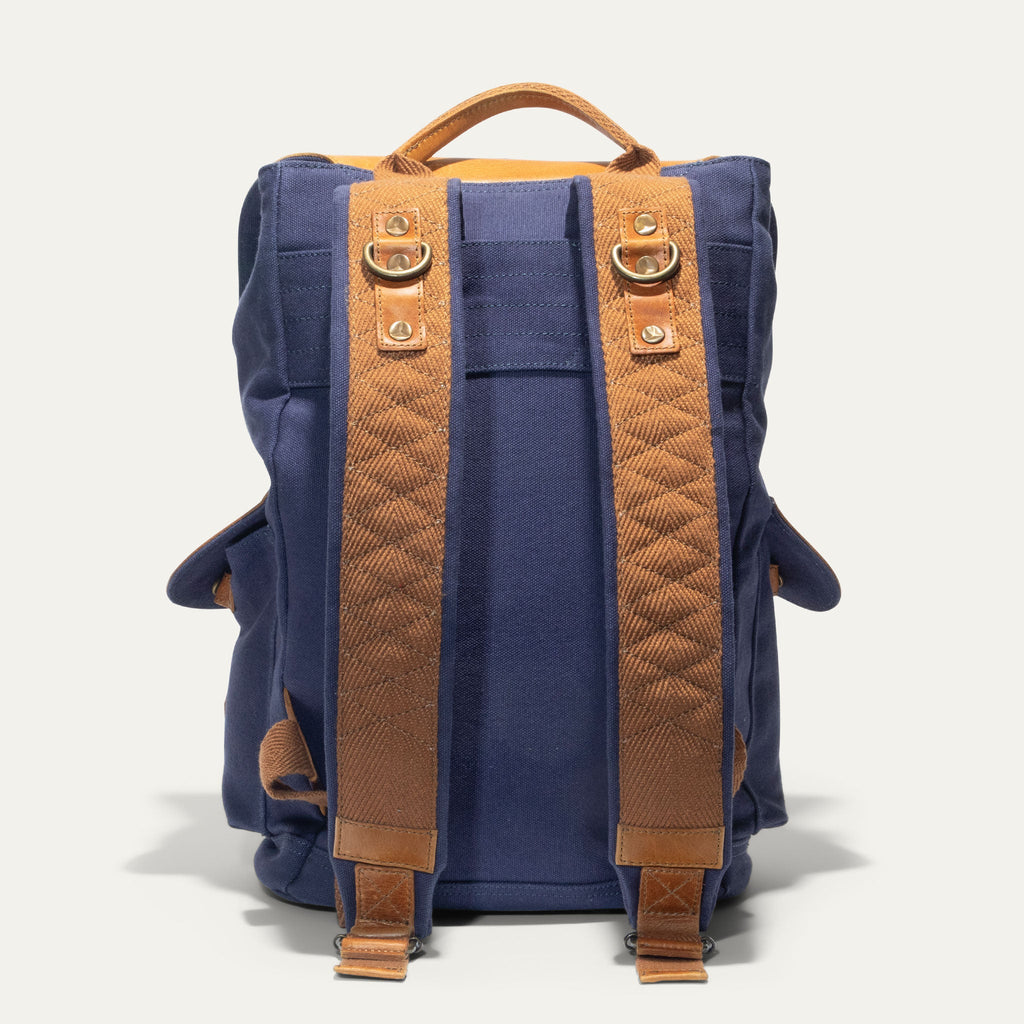 Lennon Canvas and Leather Backpack