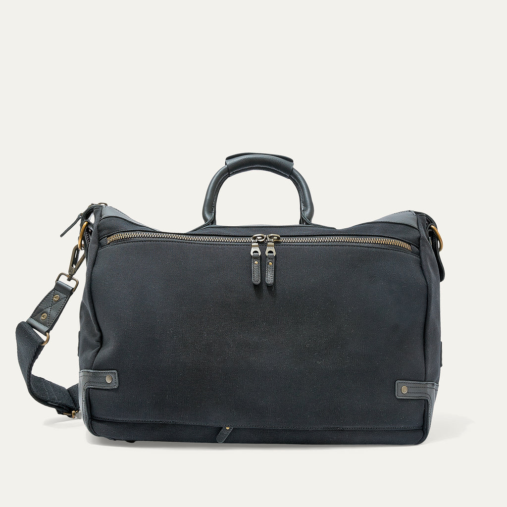 Signature Canvas and Leather Travel Duffle