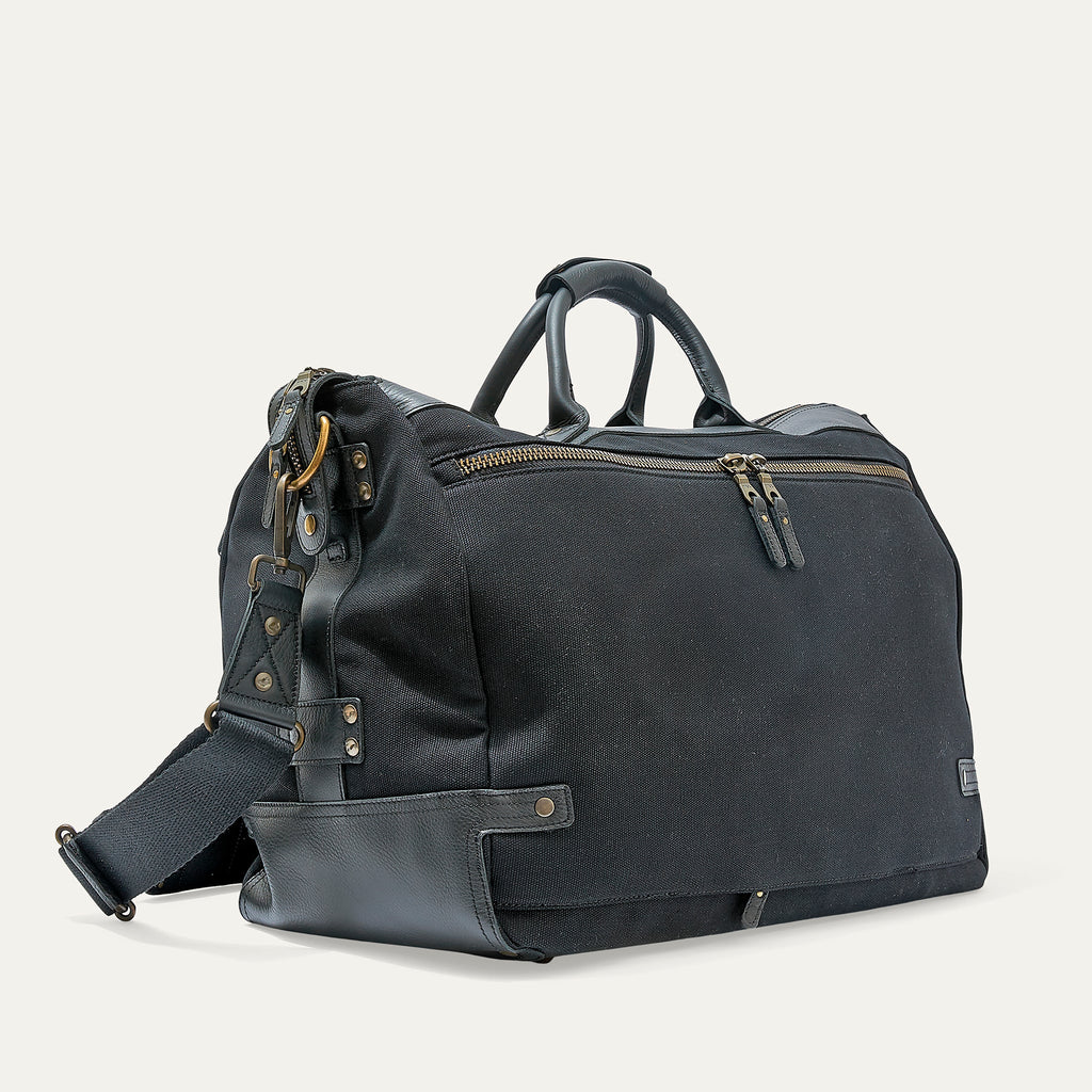 Signature Canvas and Leather Travel Duffle