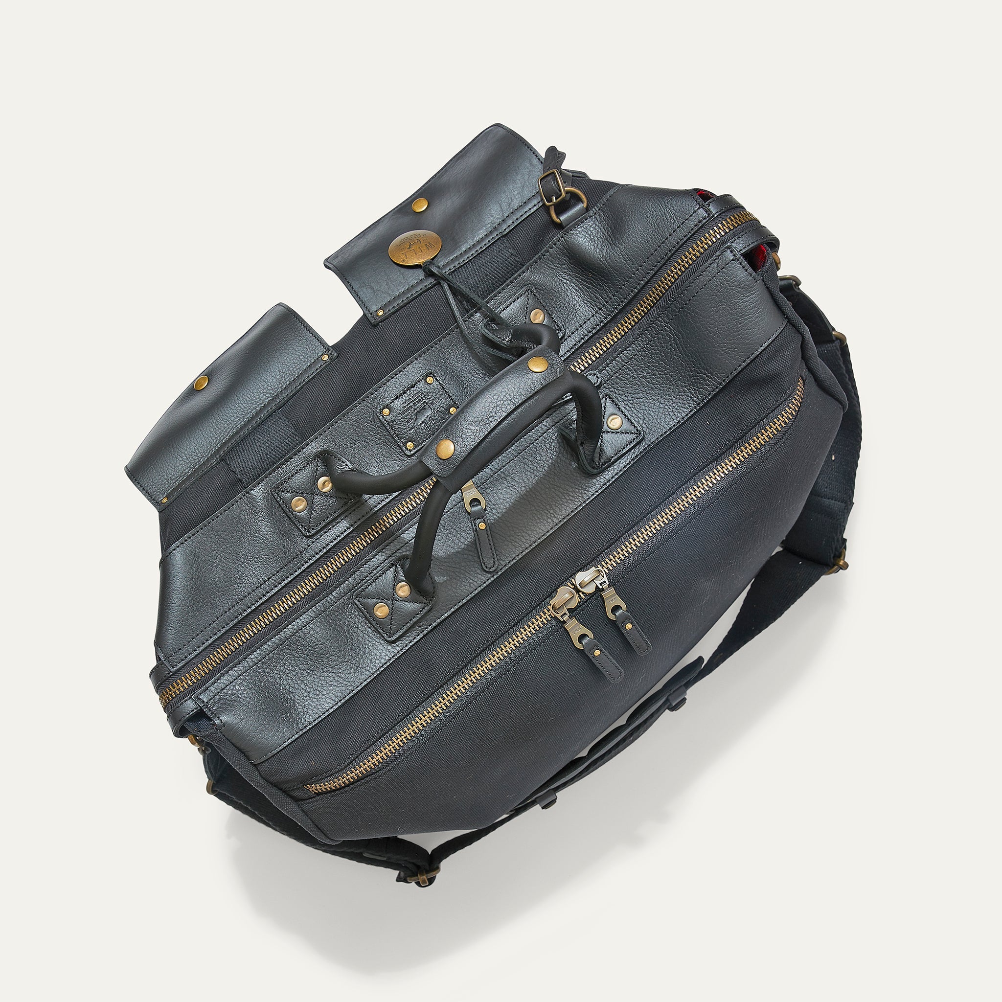 Signature Canvas and Leather Travel Duffle