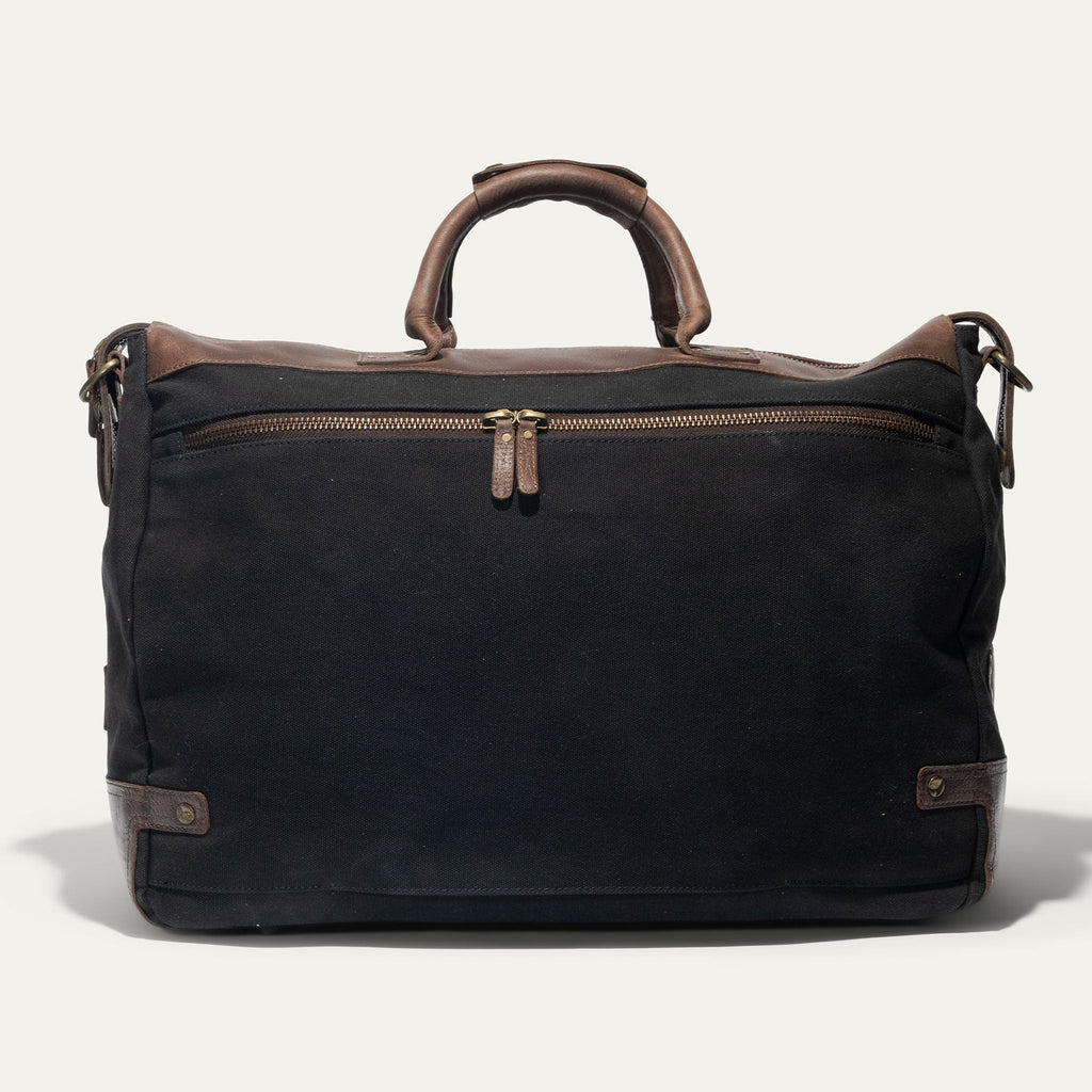 Signature Canvas and Leather Travel Duffle