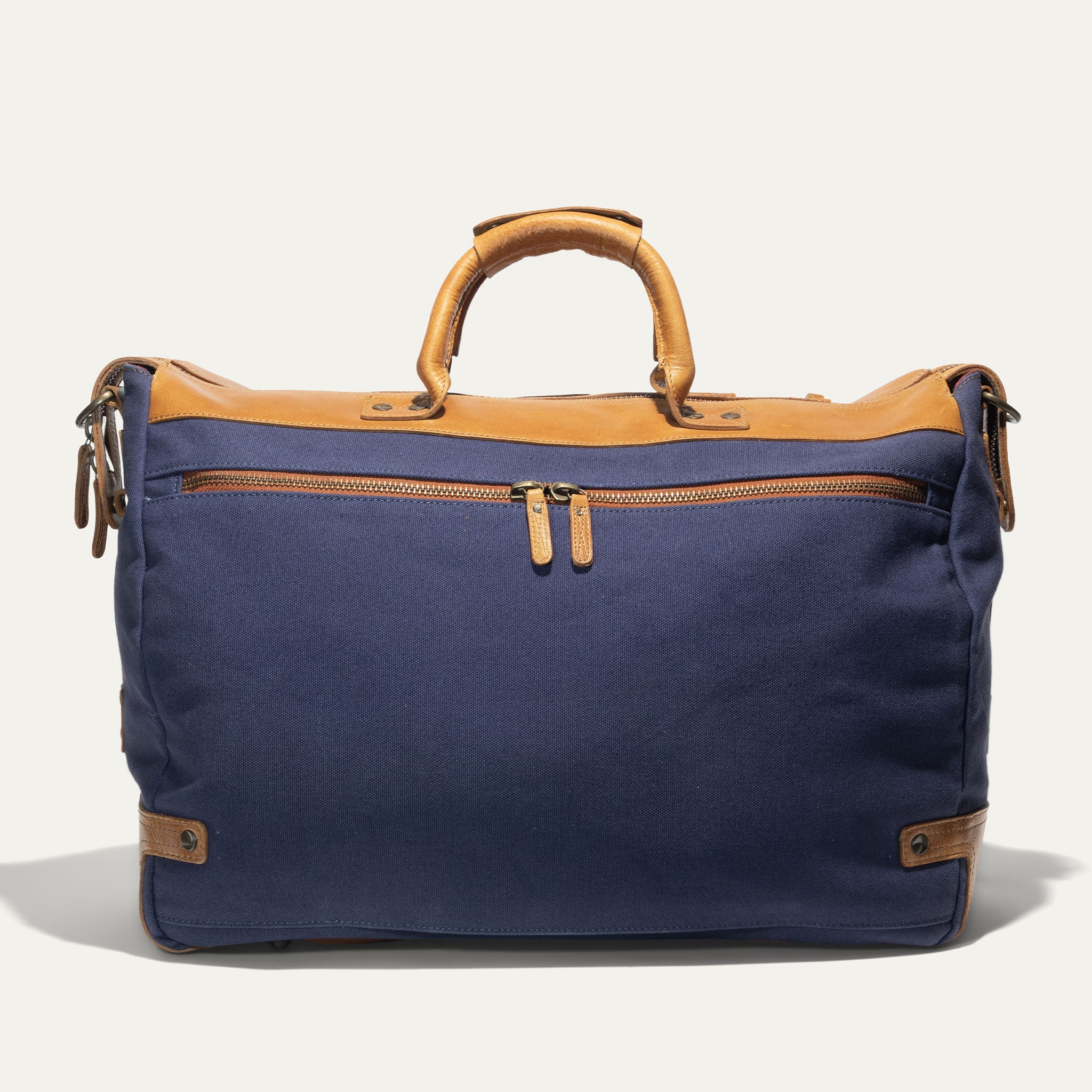 Signature Canvas and Leather Travel Duffle