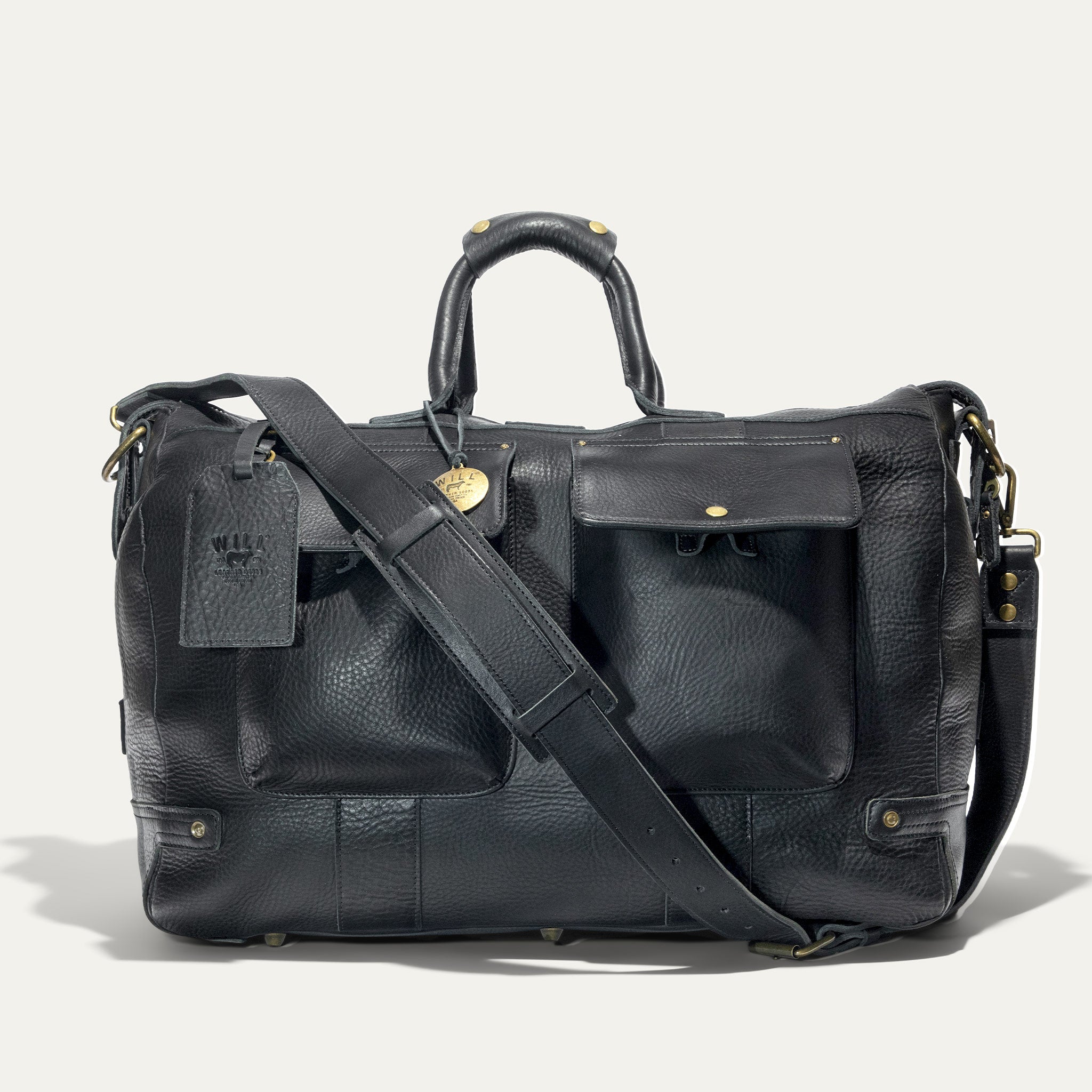 Signature Leather Travel Duffle