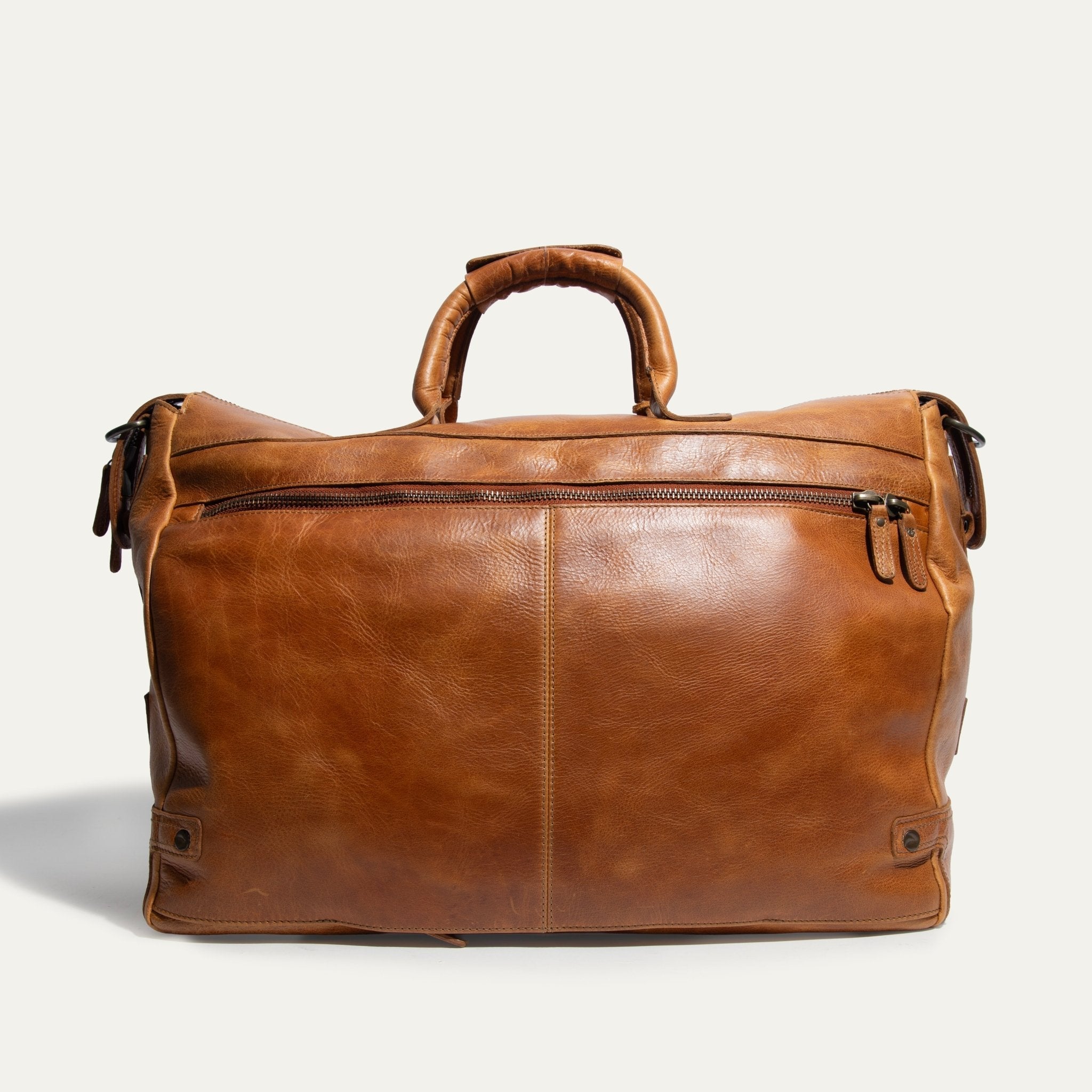 Signature Leather Travel Duffle