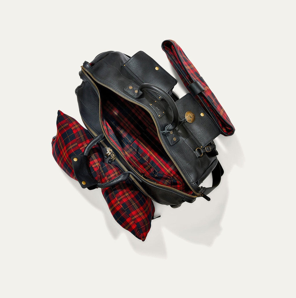 Signature Leather Travel Duffle