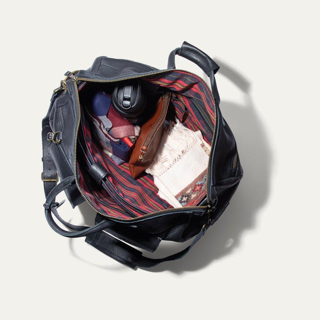 Signature Leather Travel Duffle
