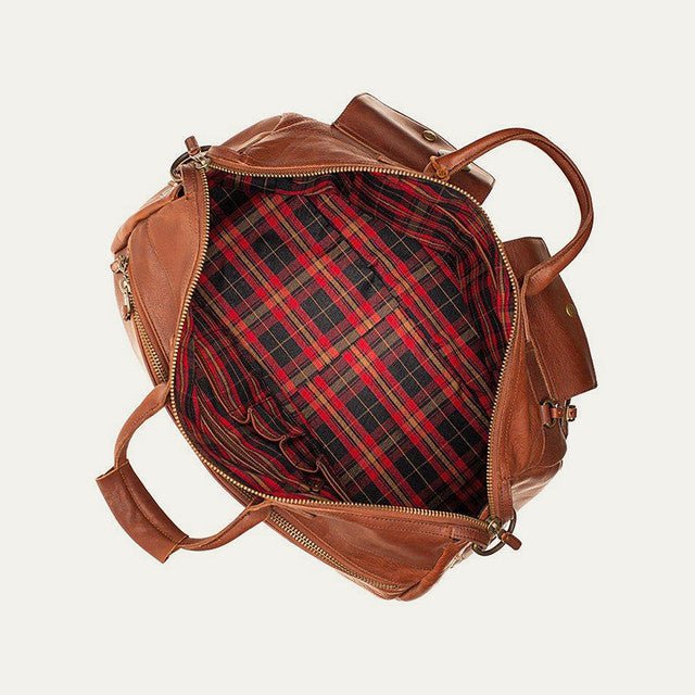 Signature Leather Travel Duffle