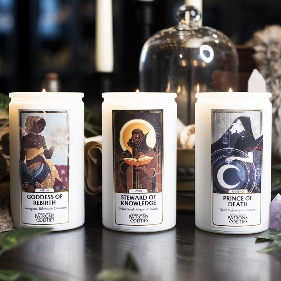 Cantrip Candles: Florence, Prince of Death (16 oz)