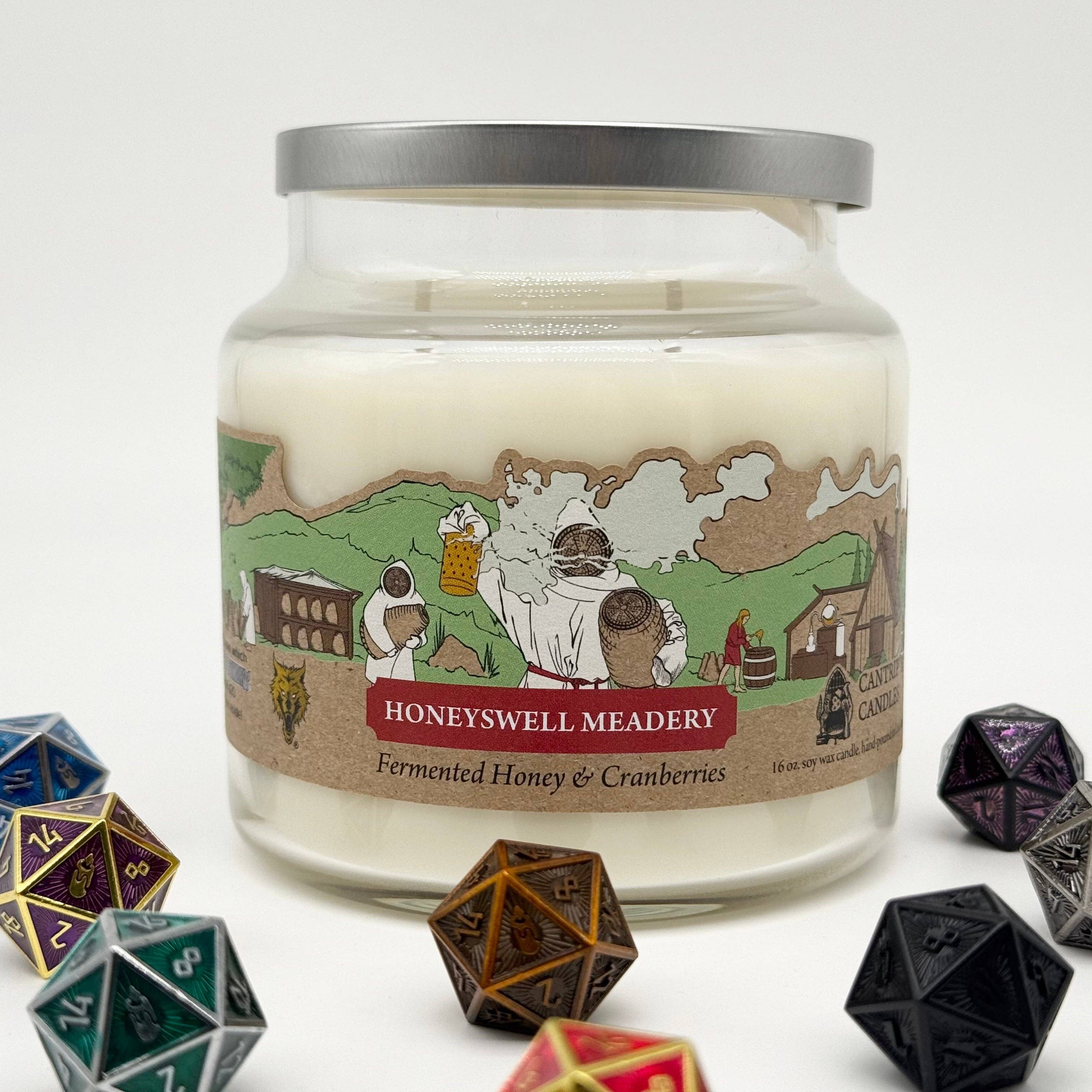 Cantrip Candles: Honeyswell Meadery (16 oz)