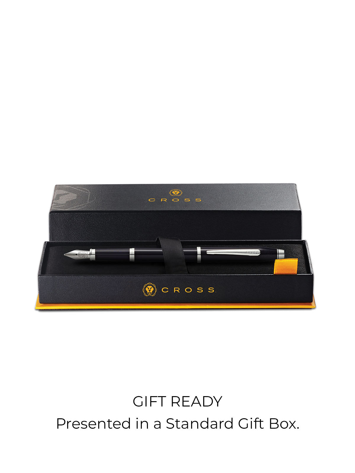 Cross Century II Fountain Pen, Black Lacquer