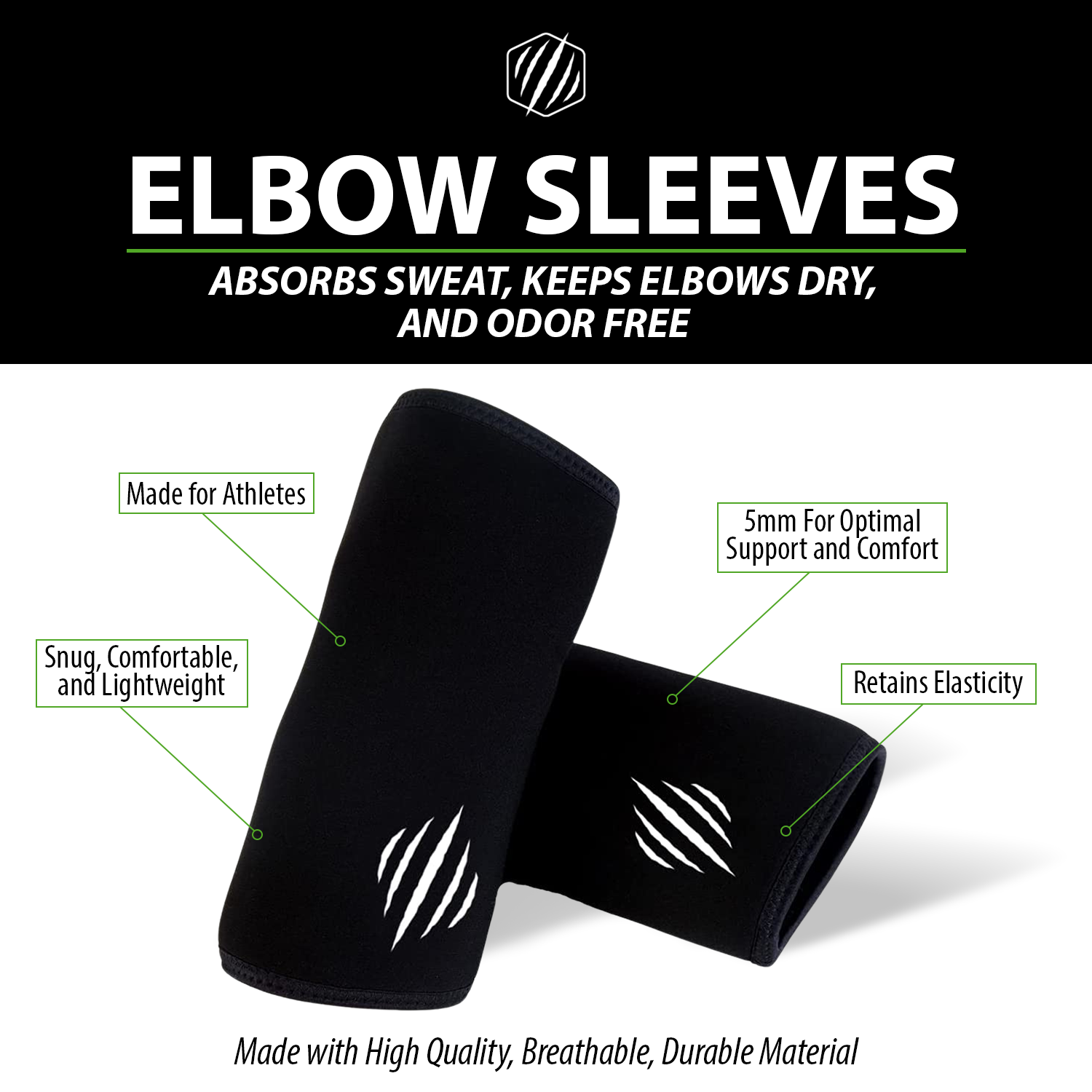 Bear KompleX Elbow Sleeves (Pair)