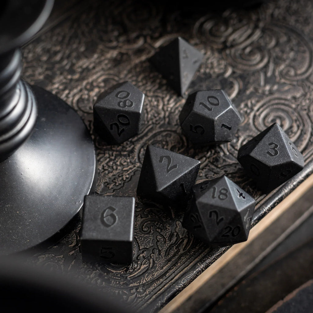 Obsidian Night Dice Set