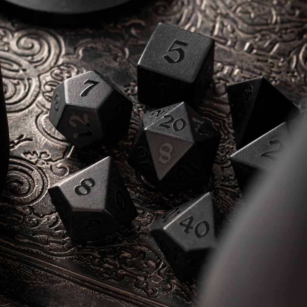 Obsidian Night Dice Set
