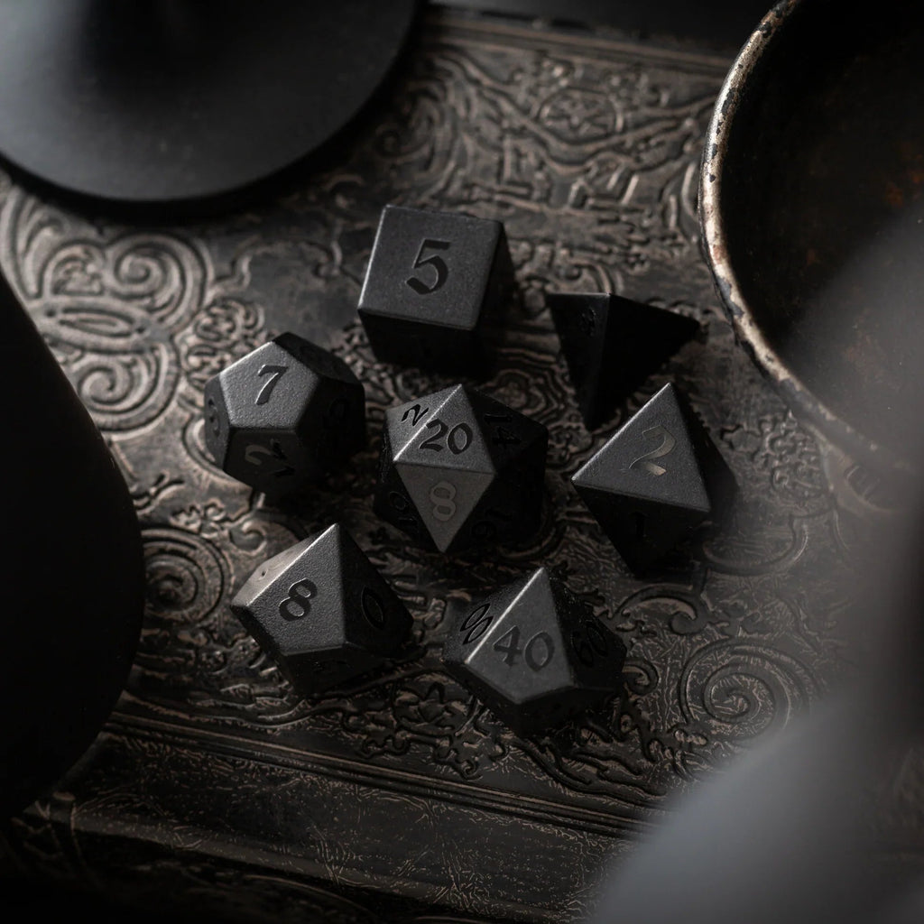 Obsidian Night Dice Set
