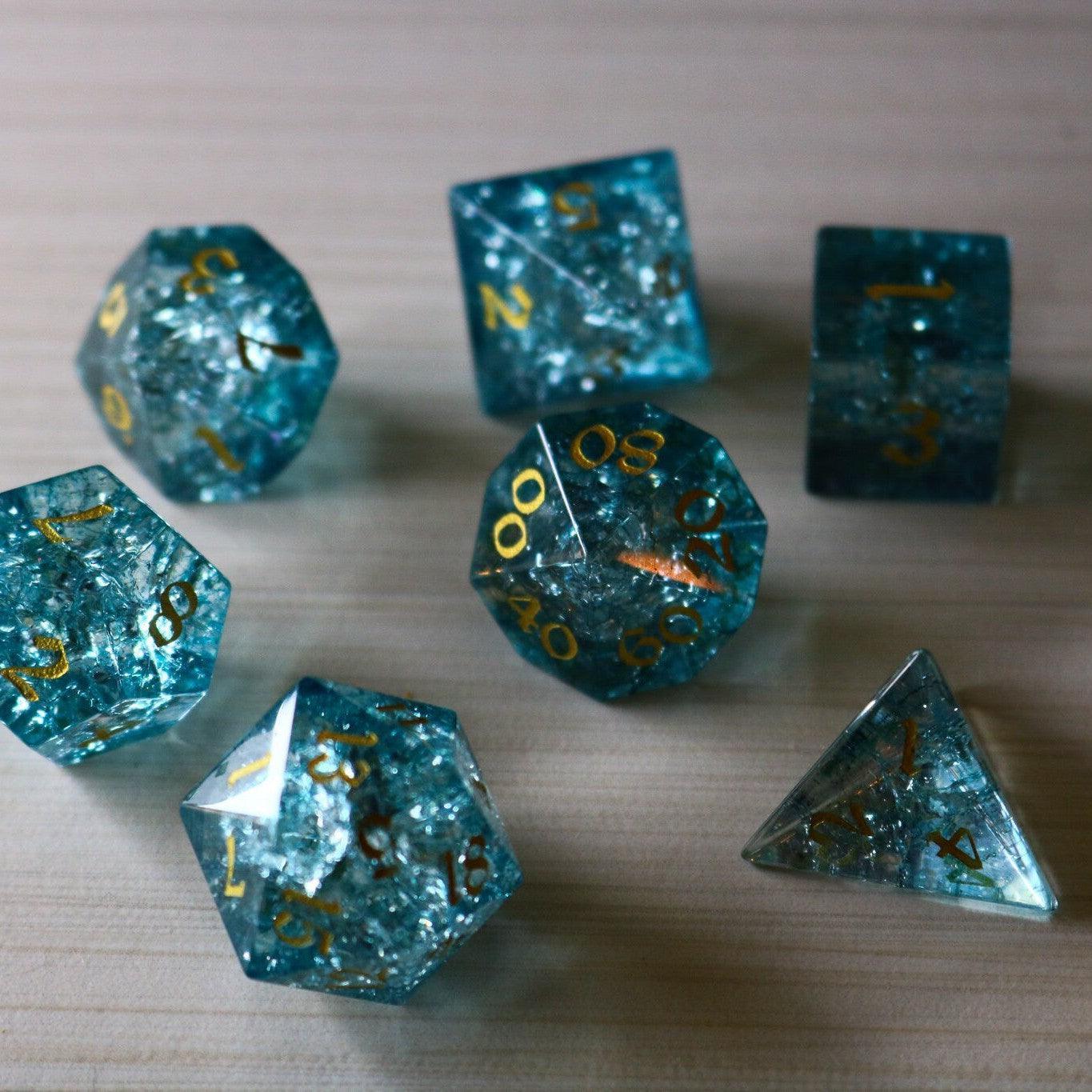 Deep Ocean Dice Set