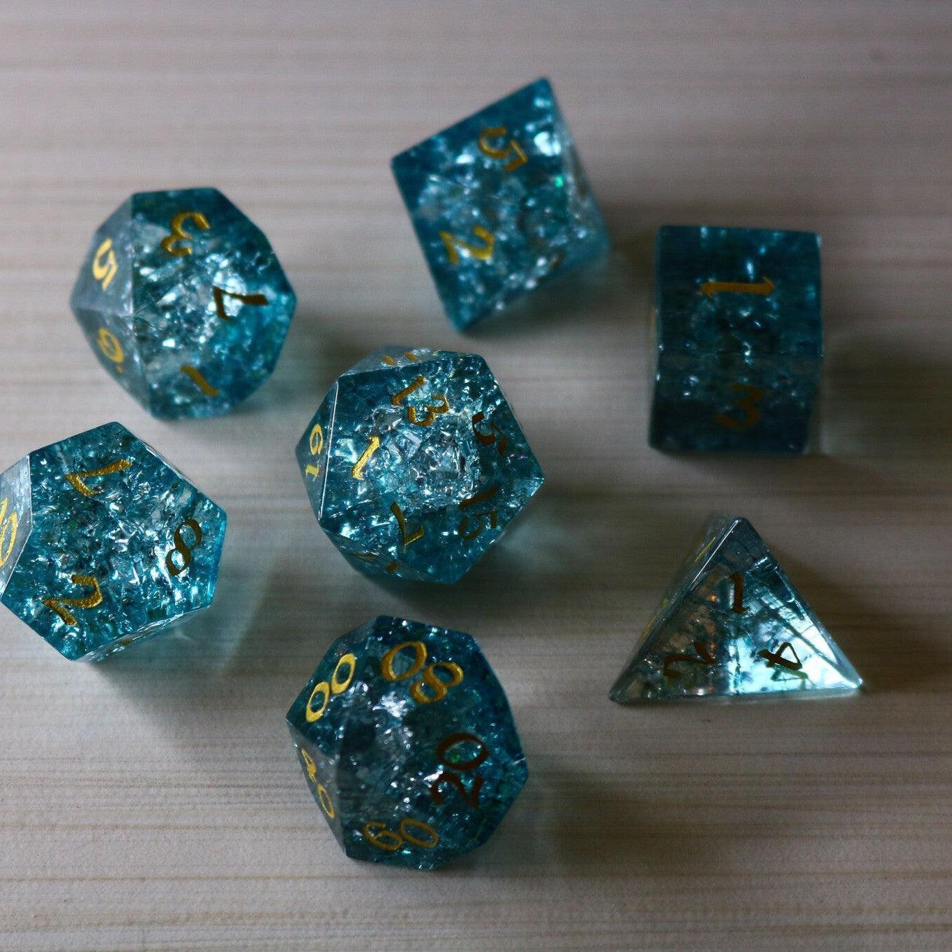 Deep Ocean Dice Set