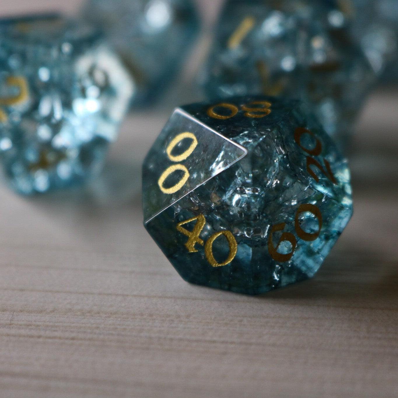 Deep Ocean Dice Set