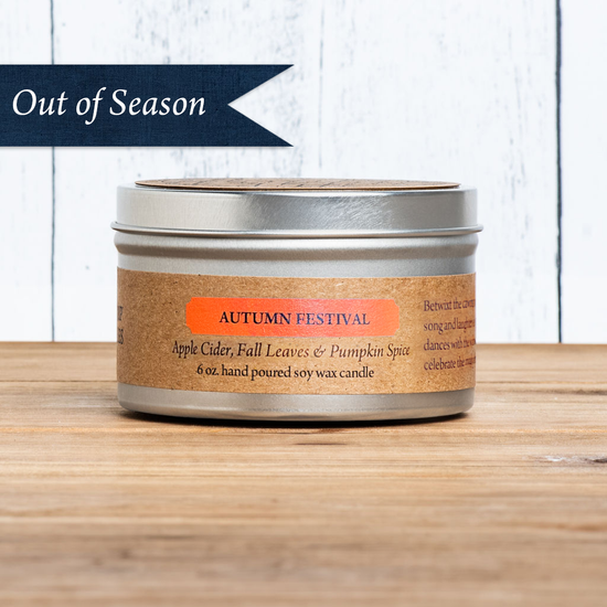 Cantrip Candles, 6 oz Tin (Choose Your Scent)