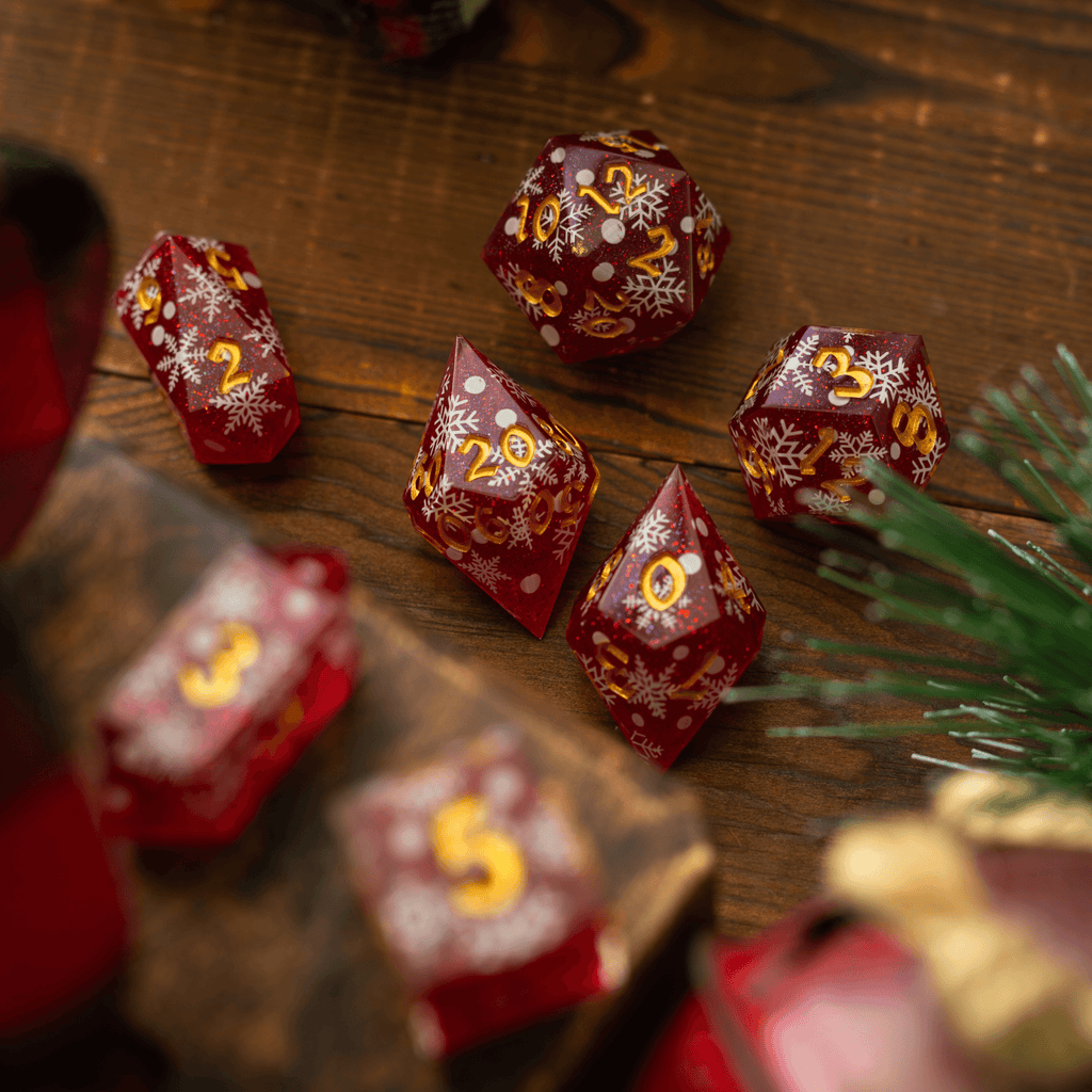 Winterember Dice Set
