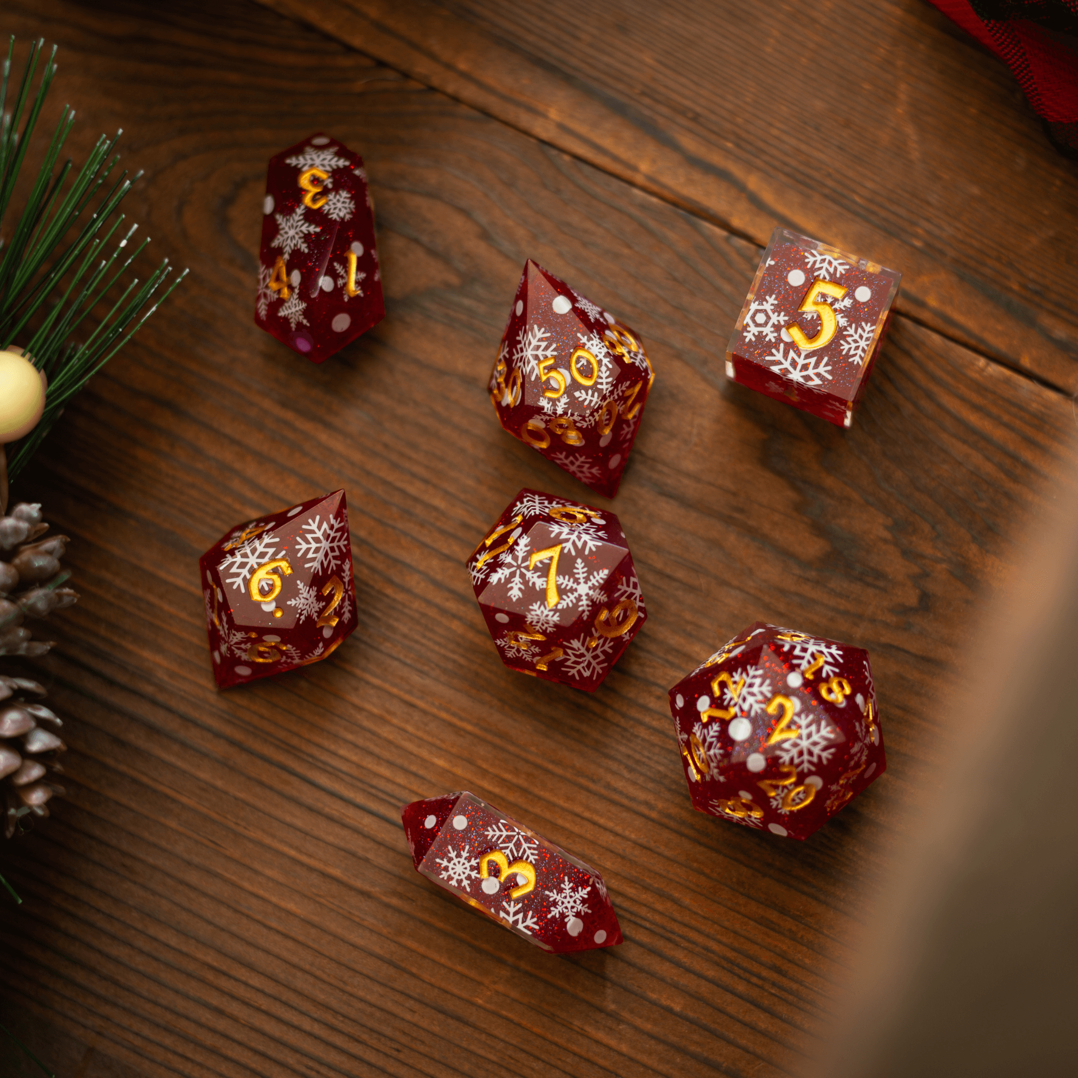 Winterember Dice Set