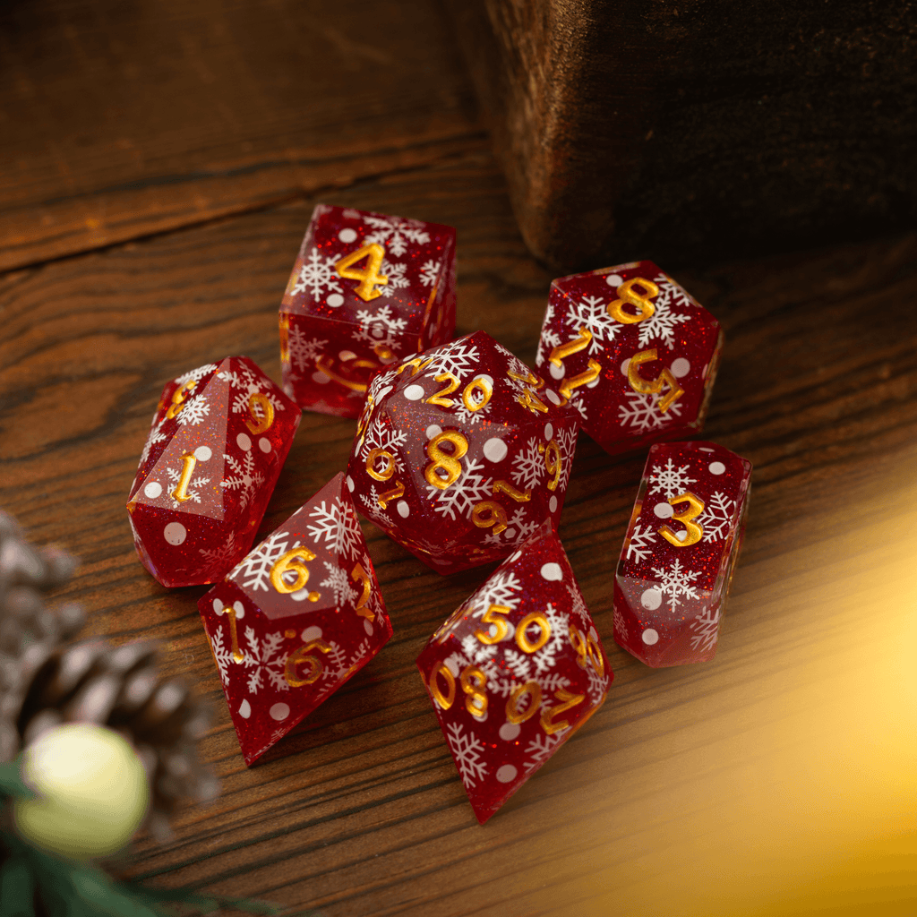 Winterember Dice Set