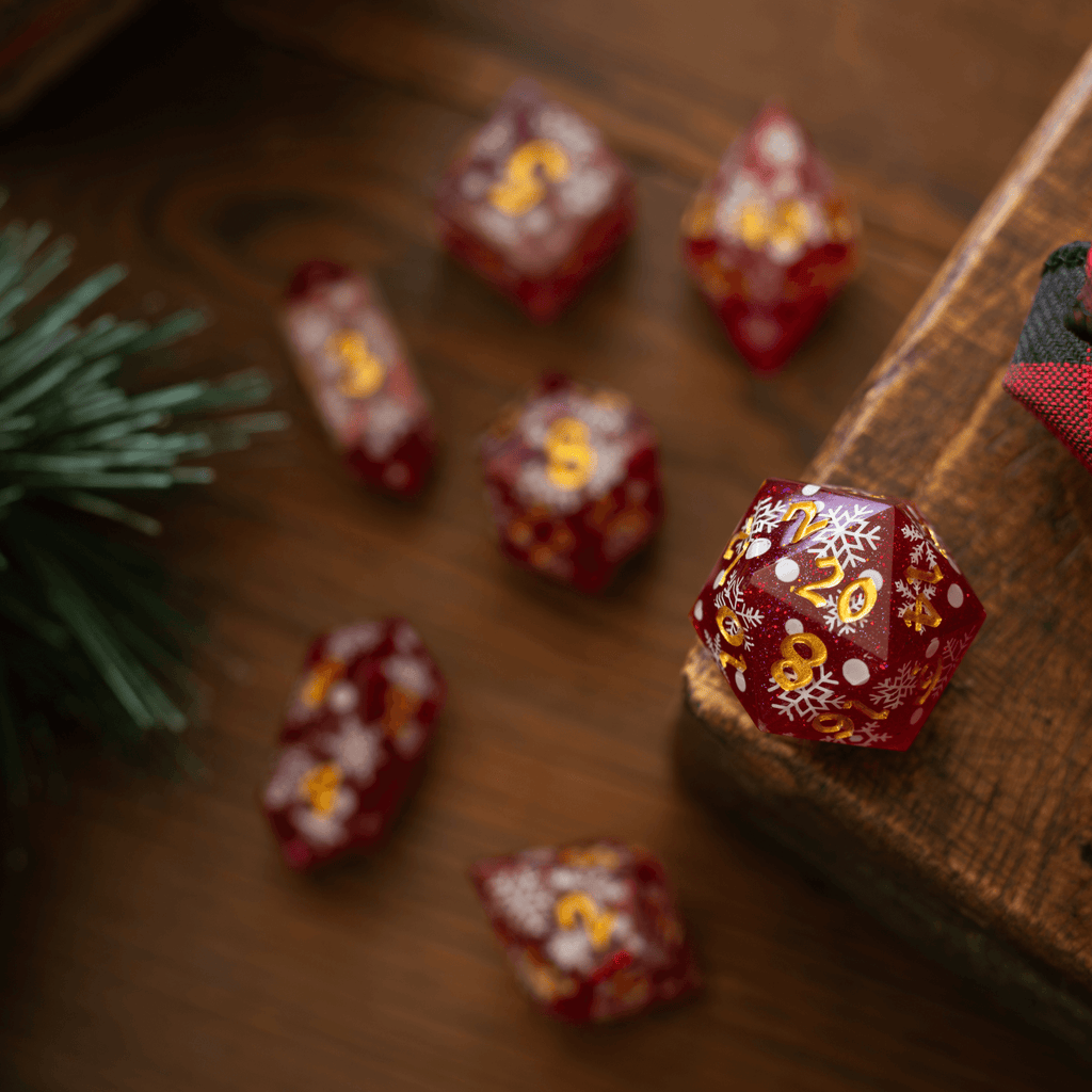 Winterember Dice Set