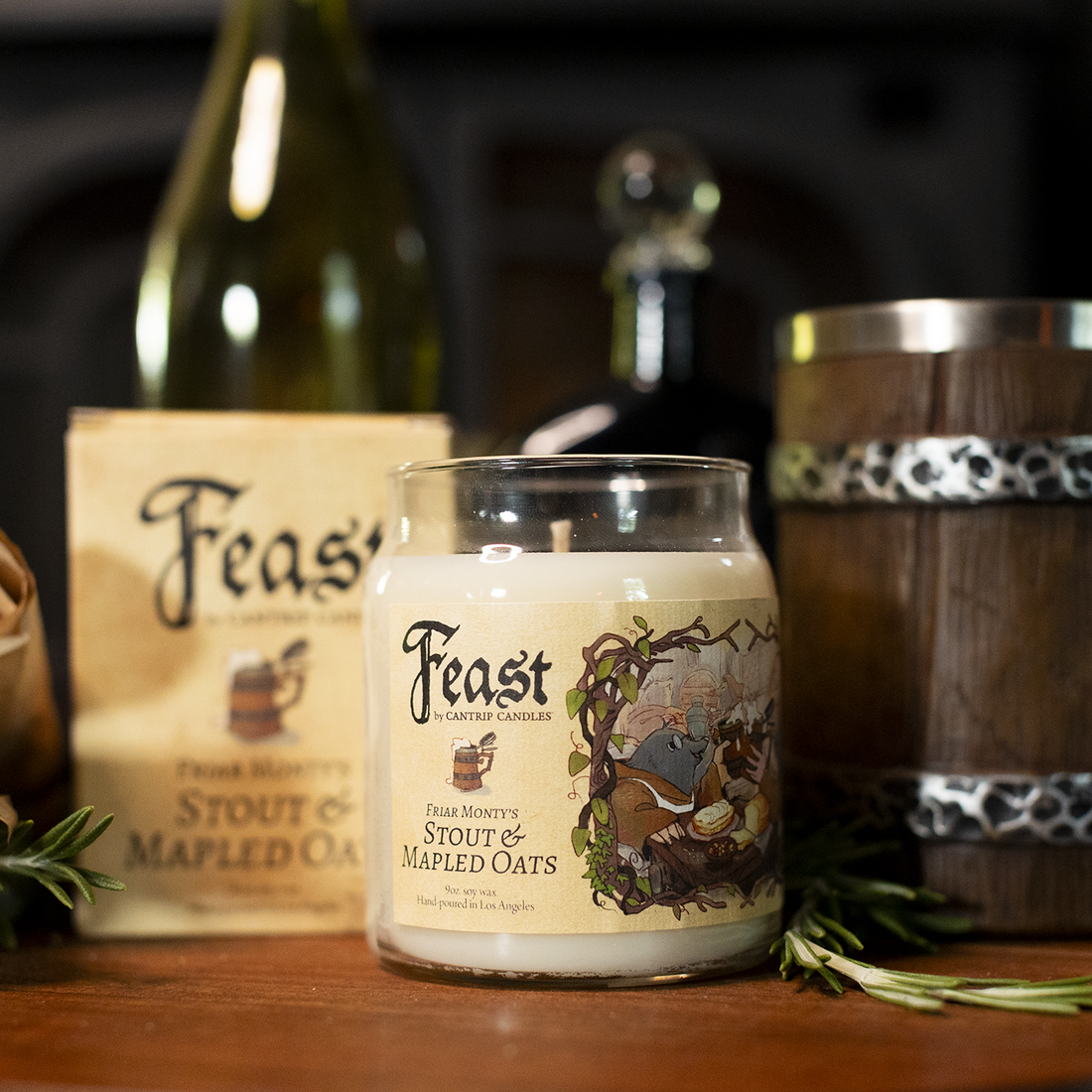 Cantrip Candles: Feast Collection (9 oz)