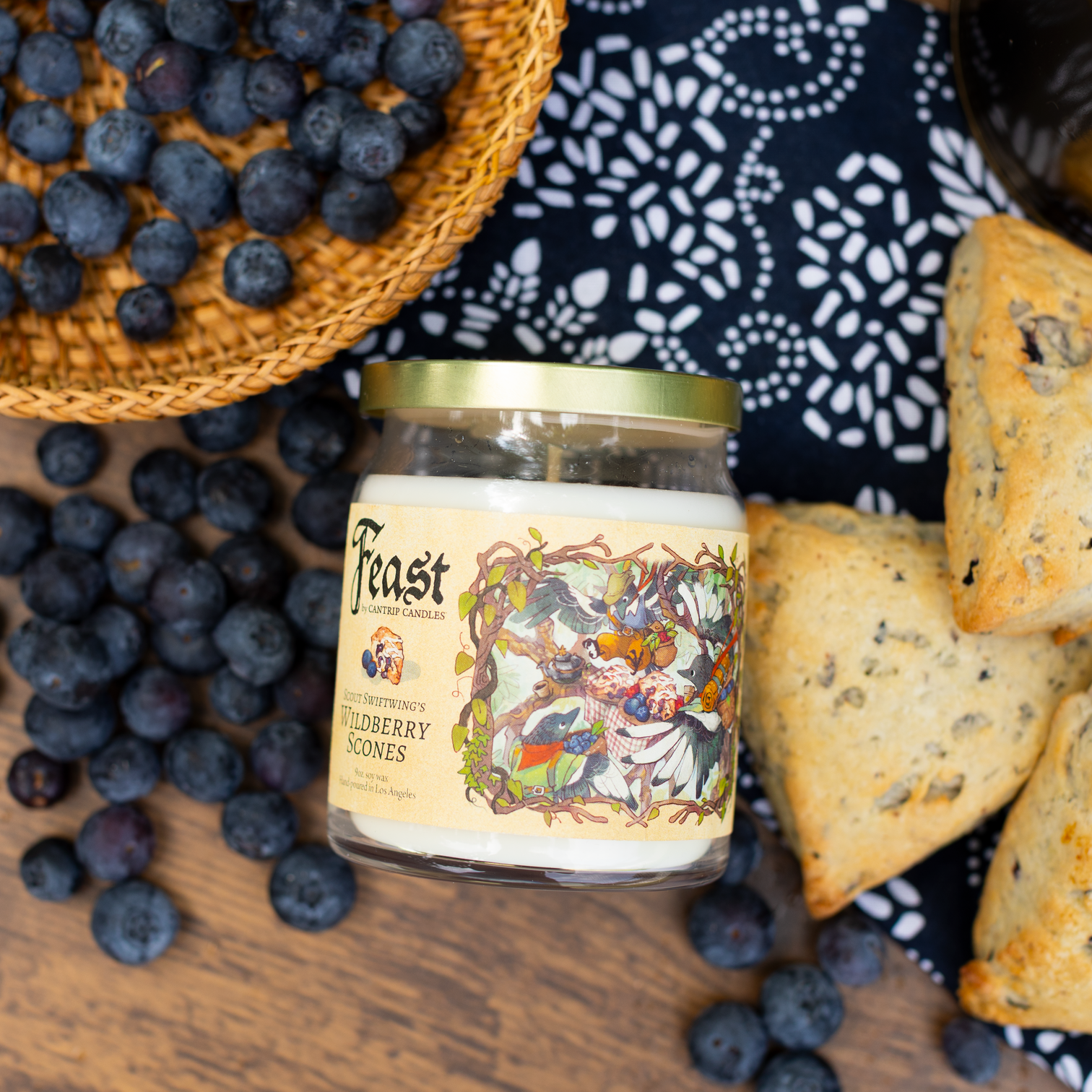 Cantrip Candles: Feast Collection (9 oz)