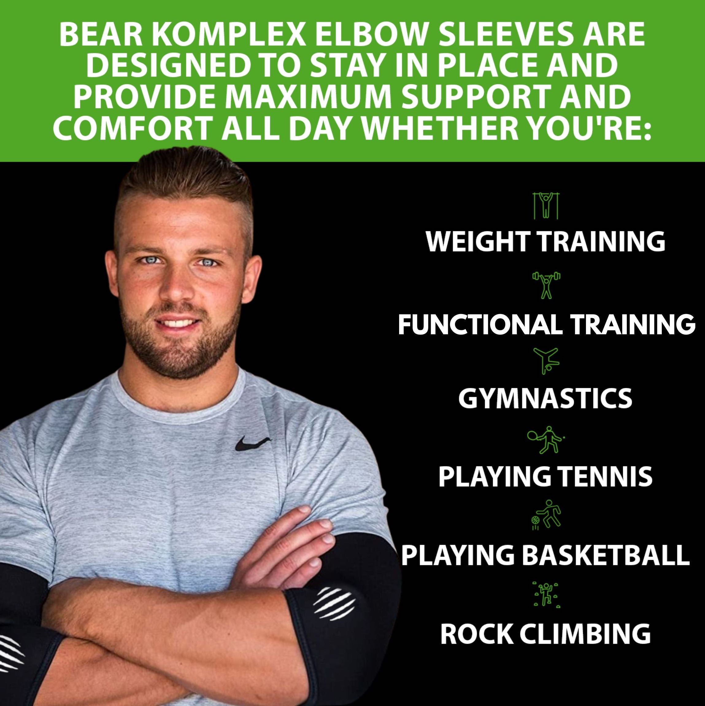 Bear KompleX Elbow Sleeves (Pair)