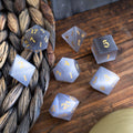 Grey Stone Dice Set