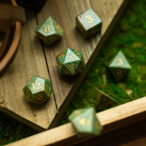 Azurite Dice Set