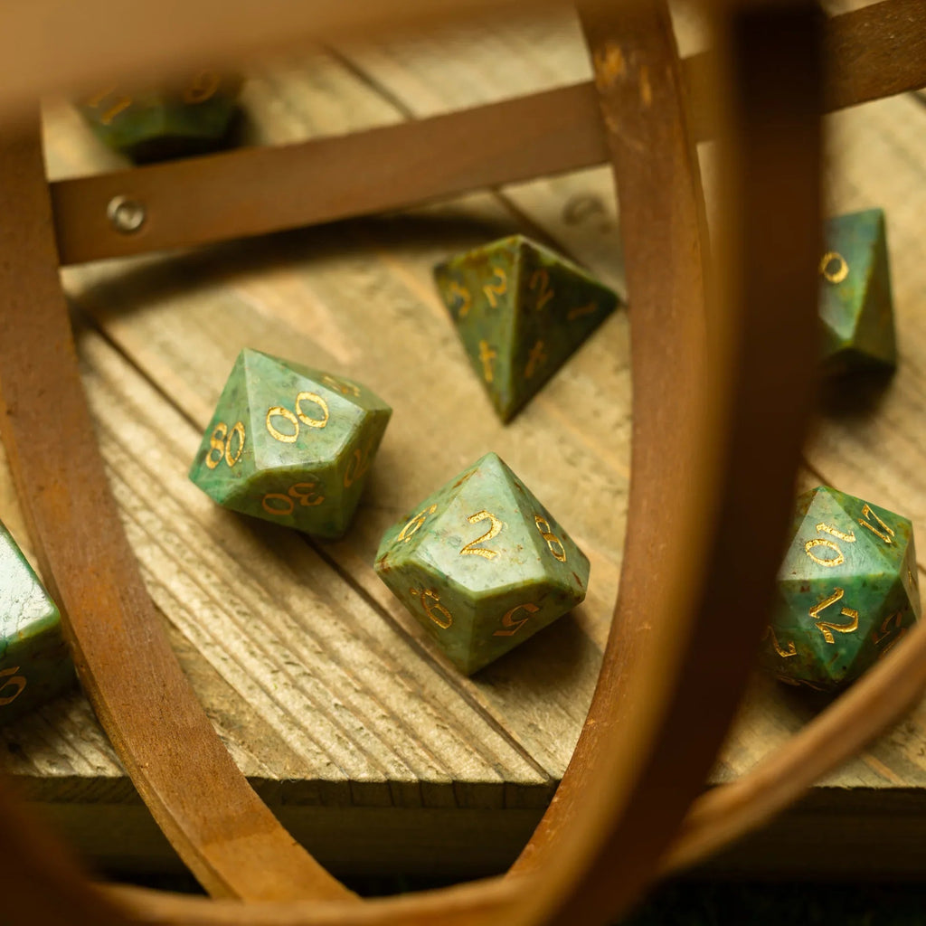 Azurite Dice Set