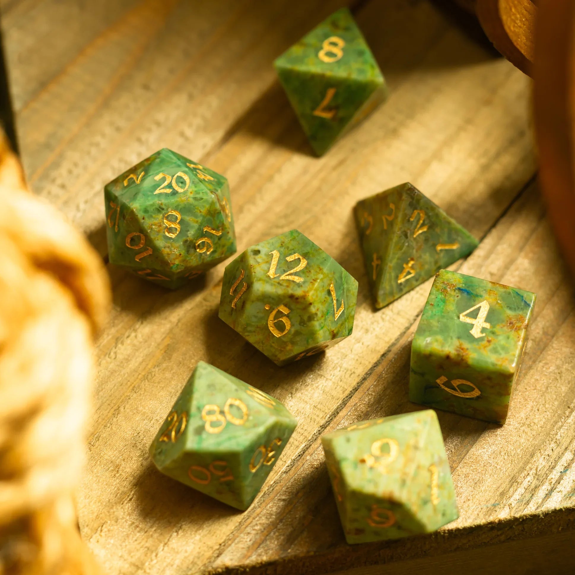 Azurite Dice Set