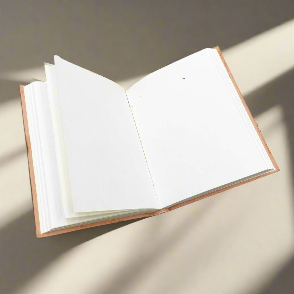Buddha Quote Leather Journal, Give Up Everything That Weighs You Down