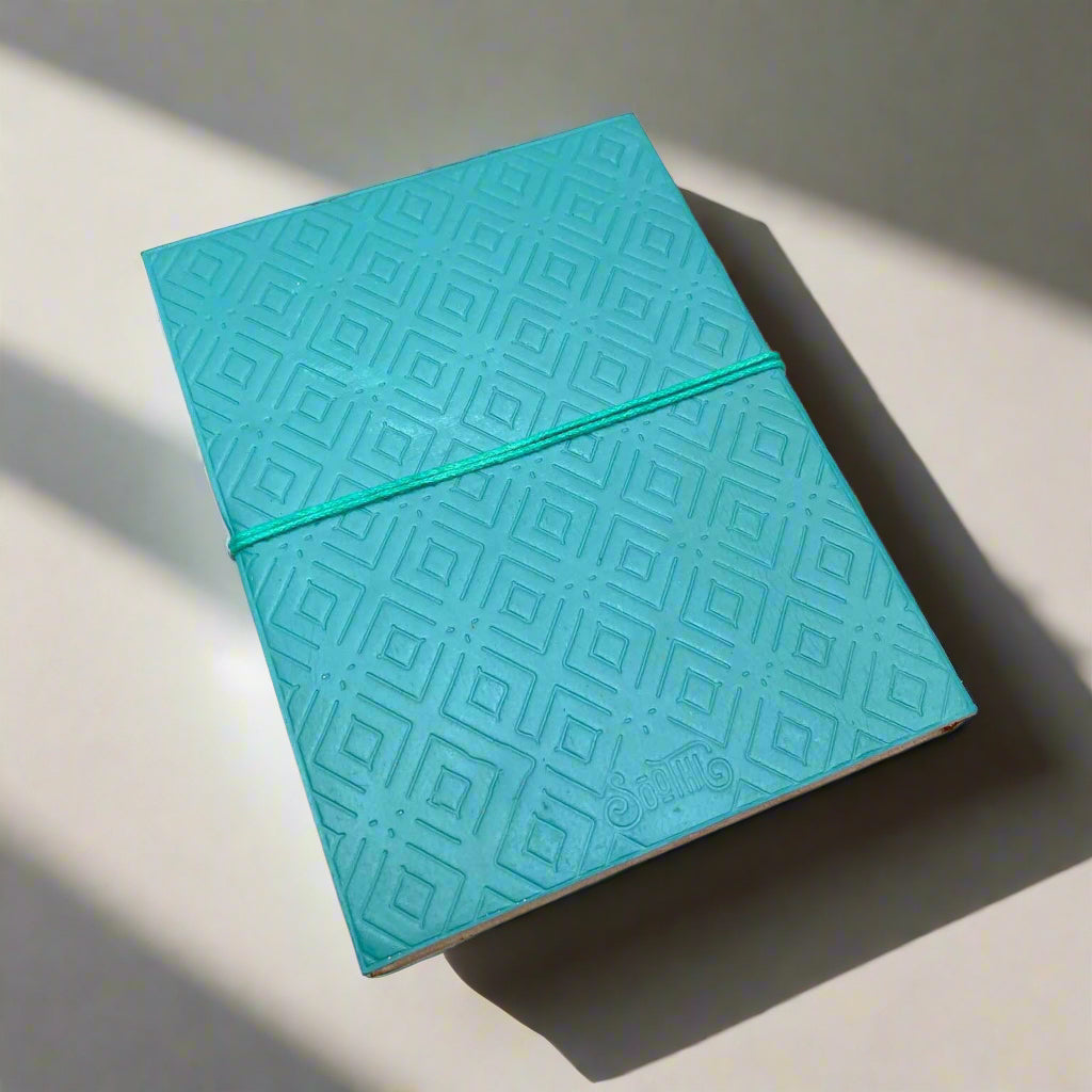 Plain Cover Leather Journal, Lined