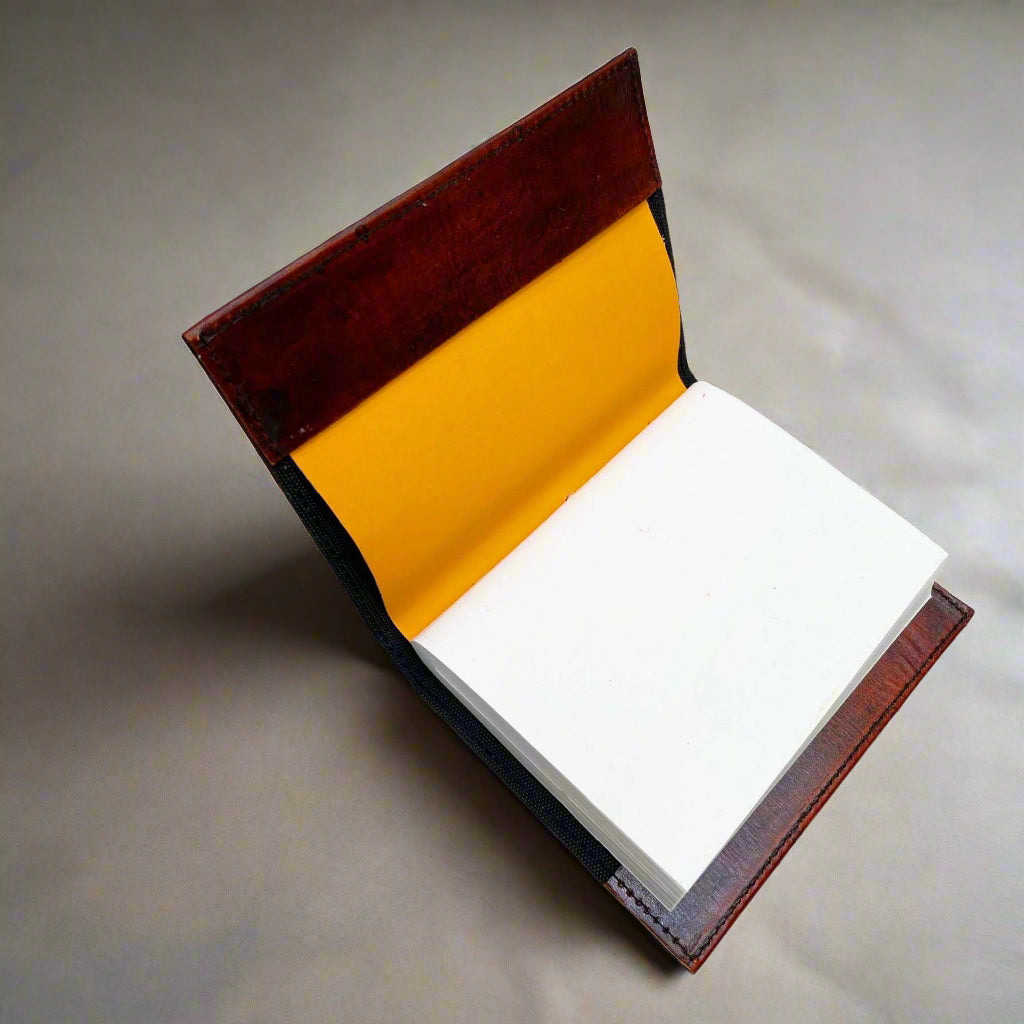 Robert Frost Refillable Leather Journal, The Woods Are Lovely