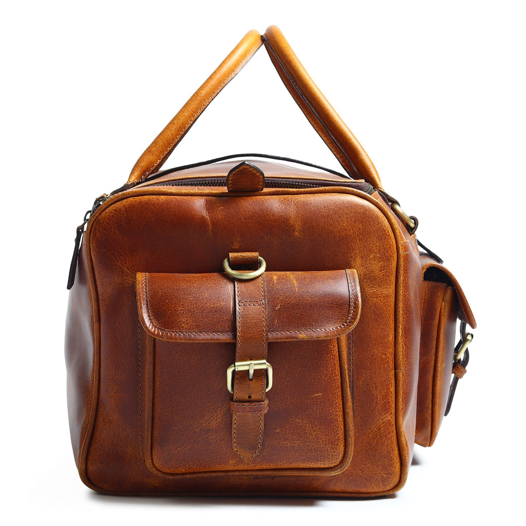 Berlin Leather Weekender Duffle