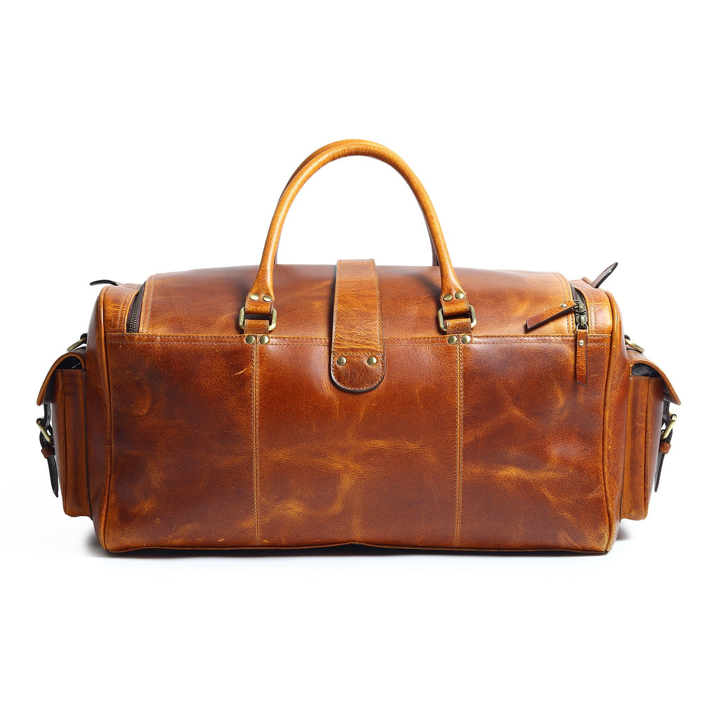 Berlin Leather Weekender Duffle