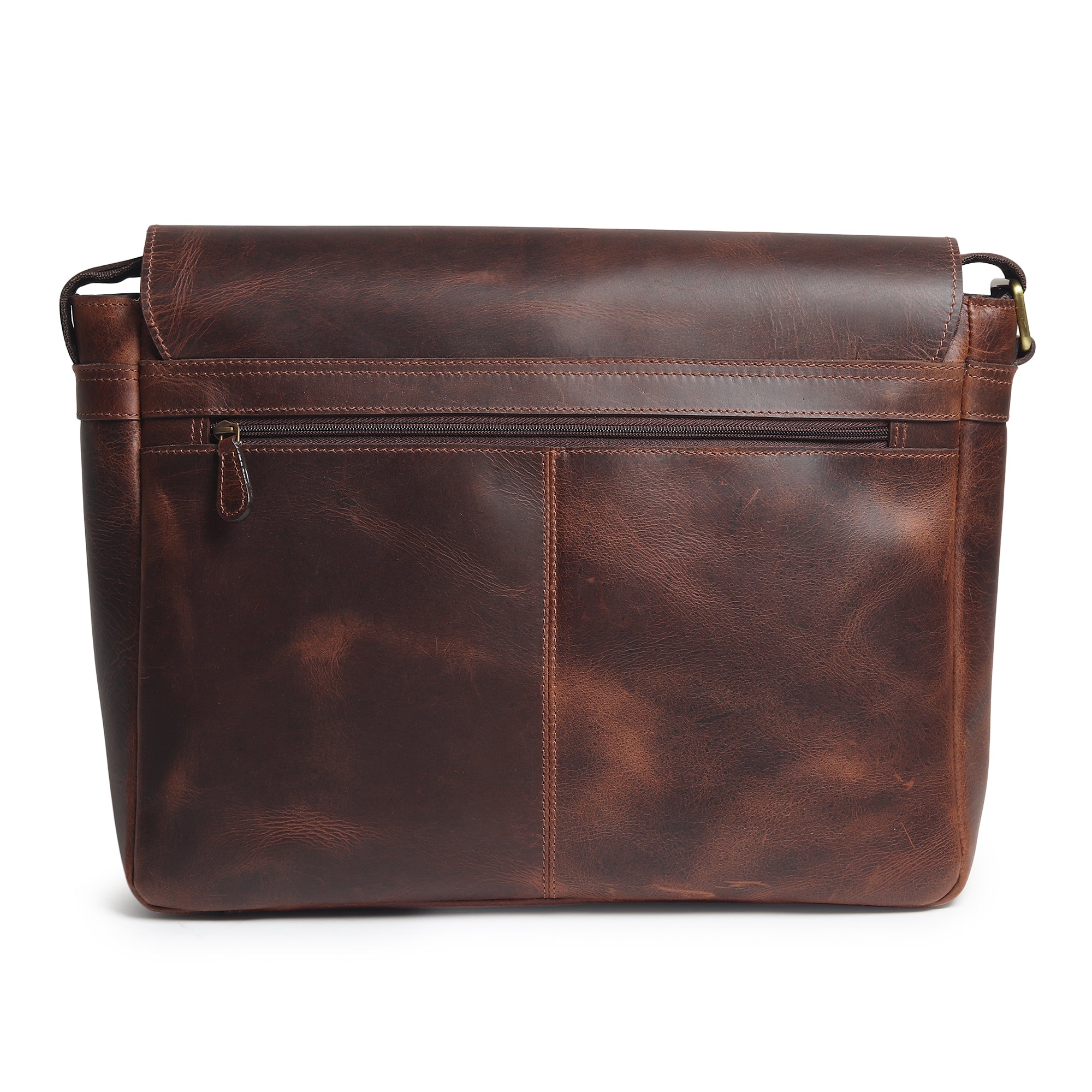 Sitka Leather Laptop Messenger