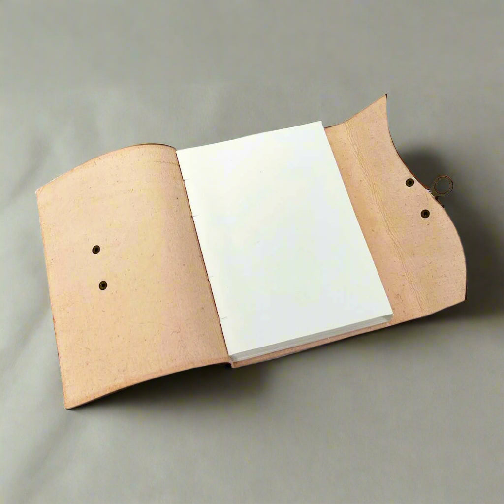 Brass Latch Handmade Leather Journal