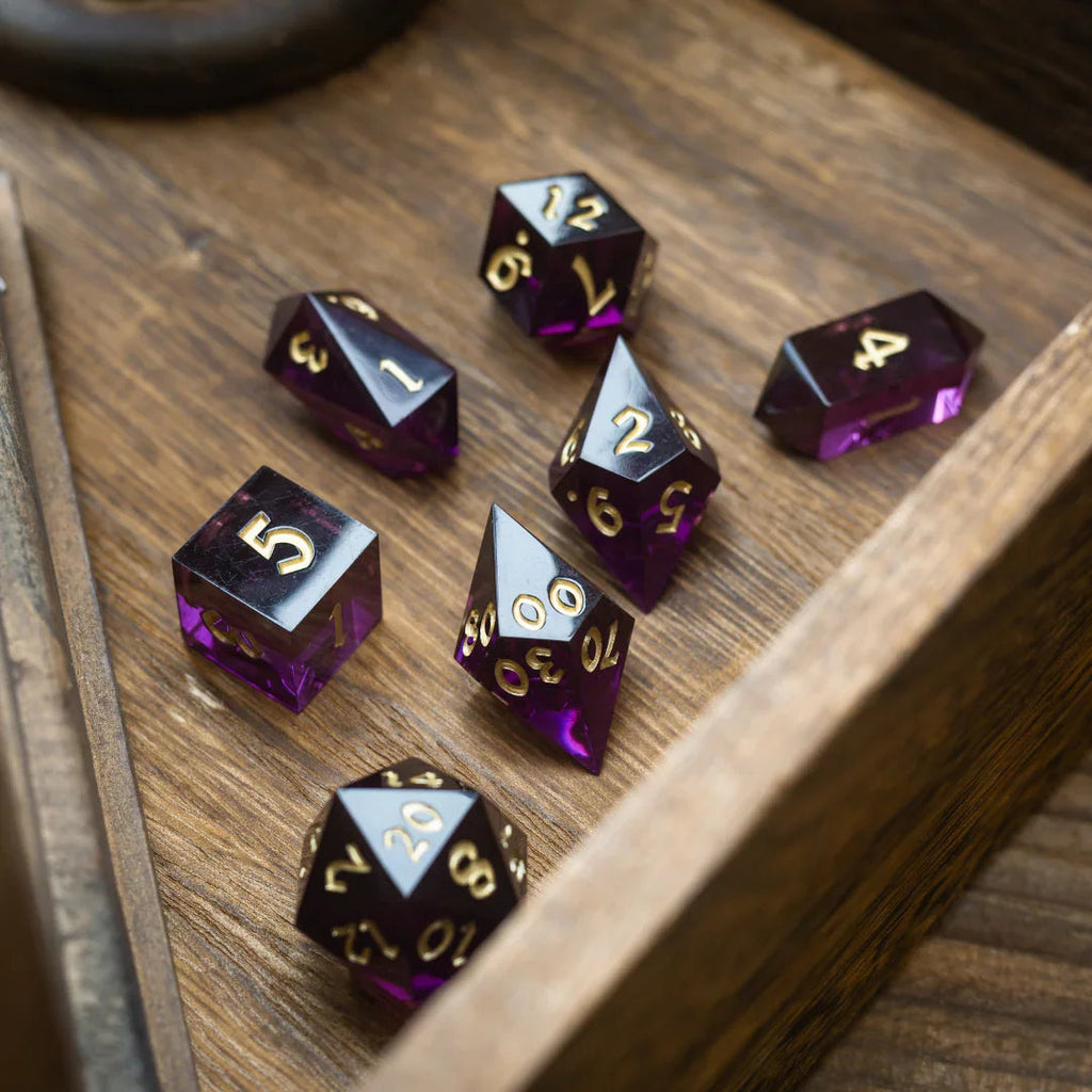 Mystic Violet Dice Set