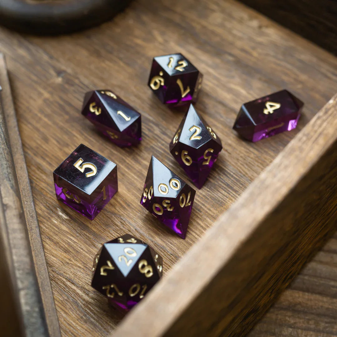 Mystic Violet Dice Set