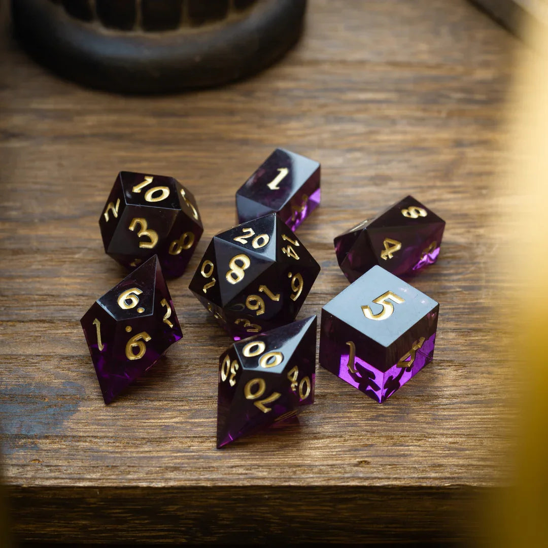 Mystic Violet Dice Set
